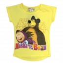 Detské tričko s krátkym rukávom / Máša a medveď