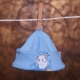 Detská čiapka / Sloník - modrá