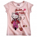 Detské tričko s krátkym rukávom - Hello Kitty na sútri