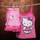 Detská súprava - Hello kitty / tričko na ramienka, suknička