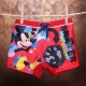 Detské plavky - boxerky / Disney Mickey - červené
