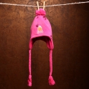 Zimná čiapka podšitá jemným welsoftom - Barbie / ružová
